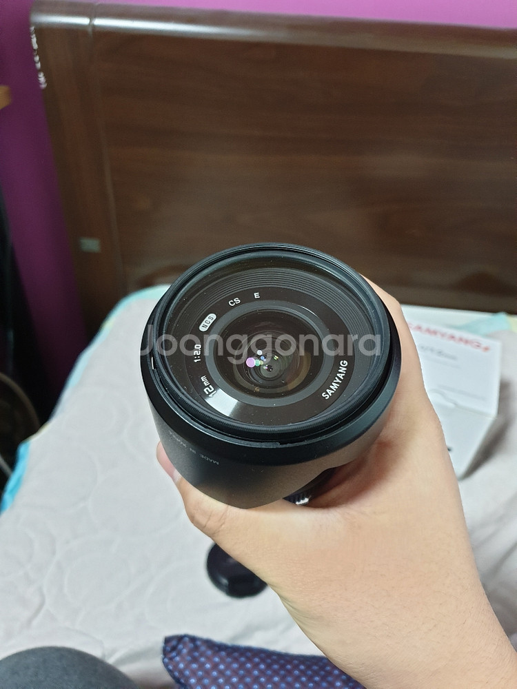 소니e마운트 삼양12MM 광각렌즈 판매합니다!!^^--2