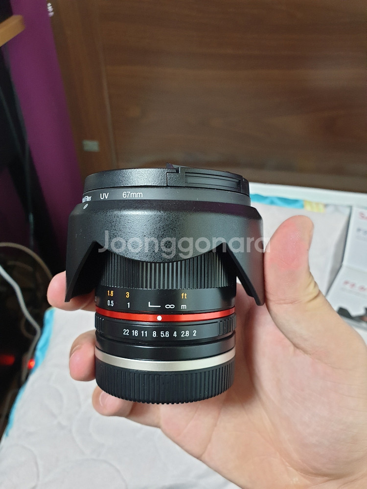소니e마운트 삼양12MM 광각렌즈 판매합니다!!^^--4