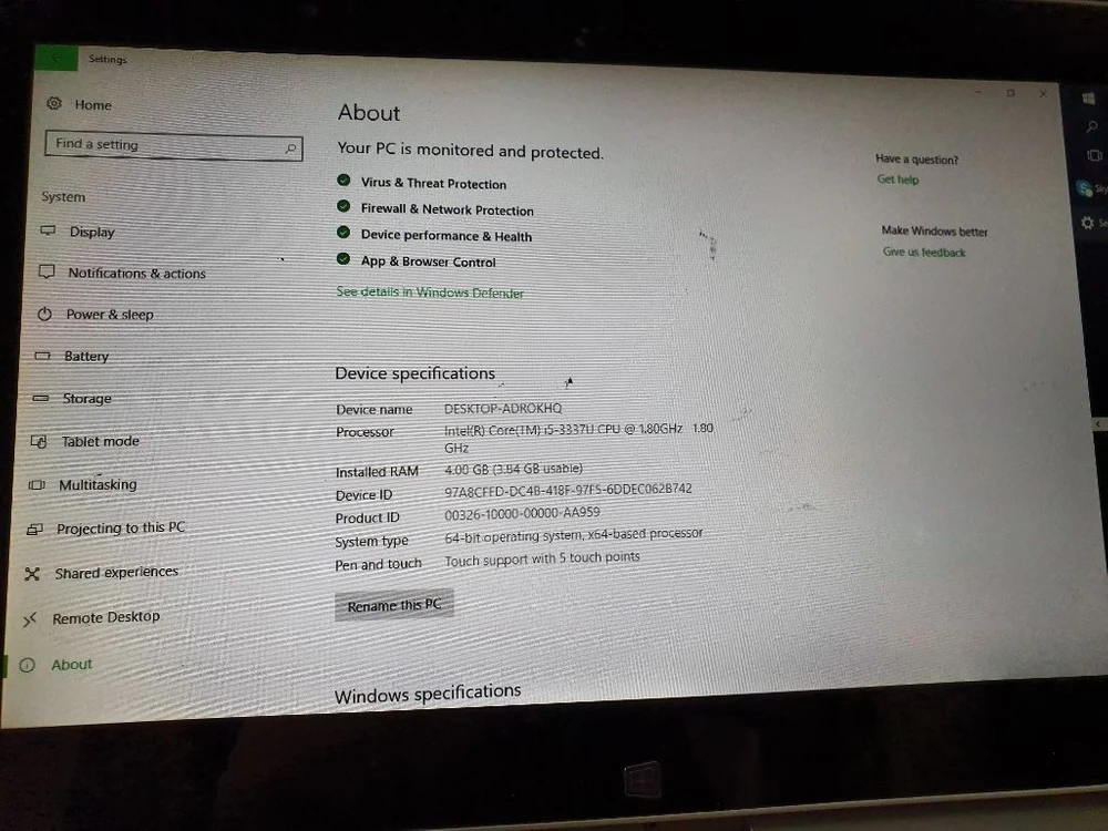 LG탭북 Z160 (키보드 키 불량,터치는 잘 됌) 이미지