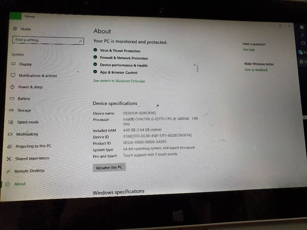 LG탭북 Z160 (키보드 키 불량,터치는 잘 됌) 이미지