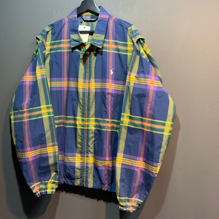 폴로 랄프로렌 멀티컬러 스윙자켓--3