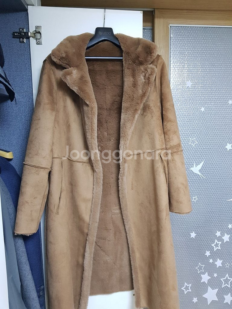 에코퍼 페이크퍼 무스탕 양면 코트 66--3