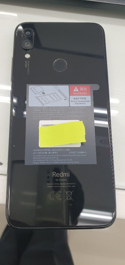 홍미노트7 자급제 정발 팝니다.--1