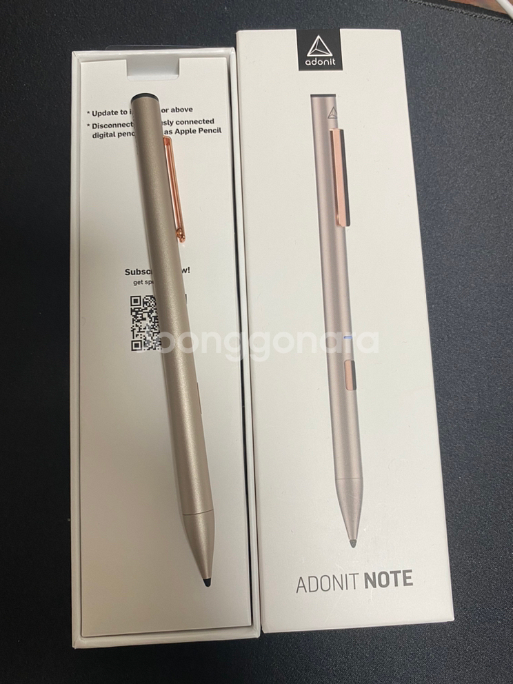 (가격인하) 60000원 어도닛 노트 펜 + 여유분펜촉--0
