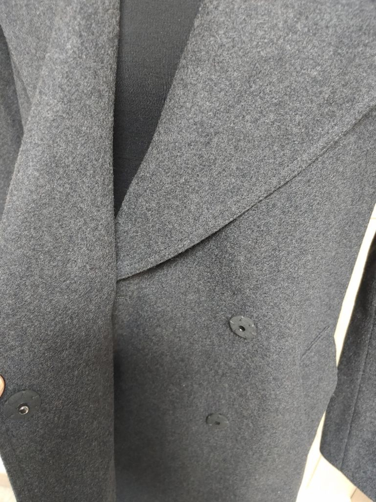 A BY JAE 회색모직코트--2