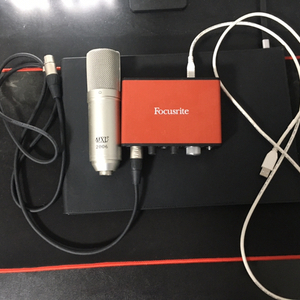 MXL2006 , Focusrite 2i2 판매합니다~