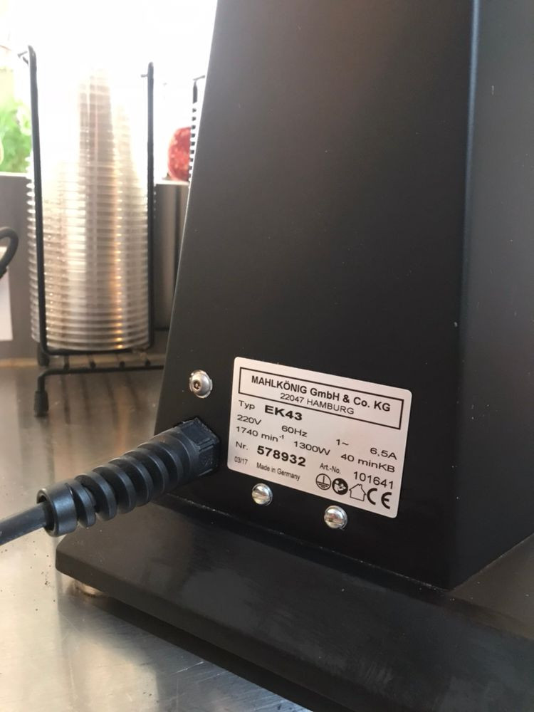 말코닉 ek43 그라인더 판매합니다. 급매합니다 이미지