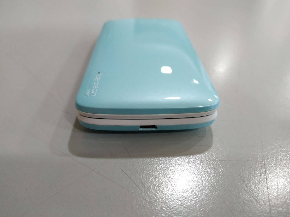 LG 아이스크림 스마트 폴더폰 민트 U+ (갖다드려요)--1