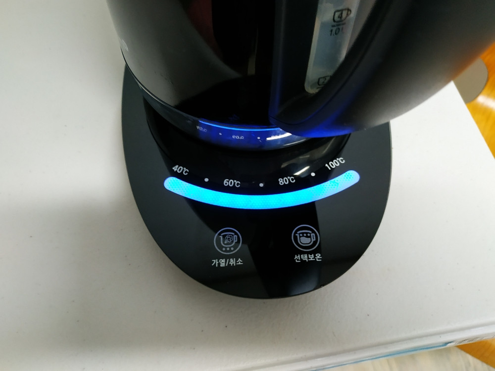 쿠첸 커피포트.작동.묶음배송가능 이미지