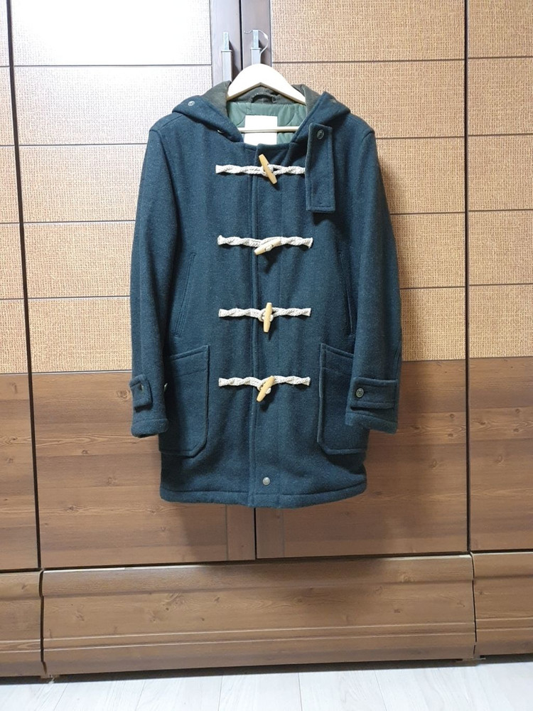 에스피오나지 더플코트 다크그린 m사이즈 팝니다--3