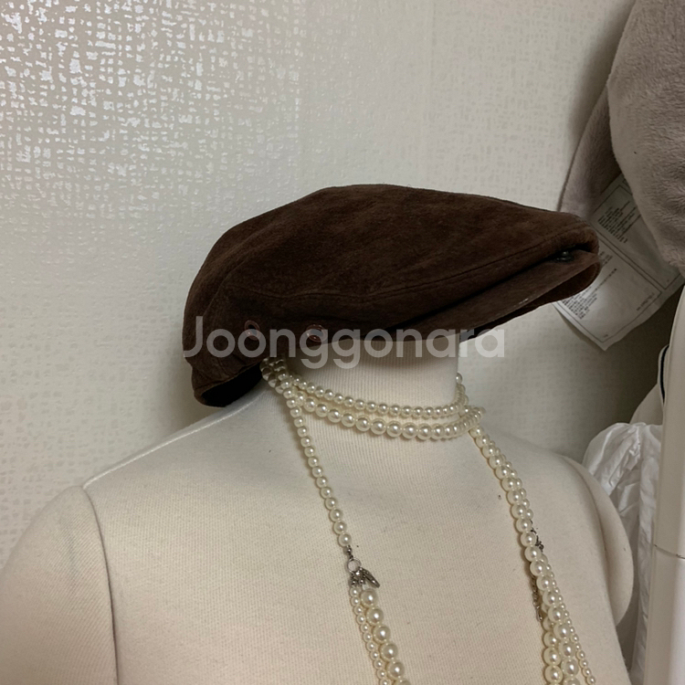 여성 베레모모자 팝니다 거의새것--1