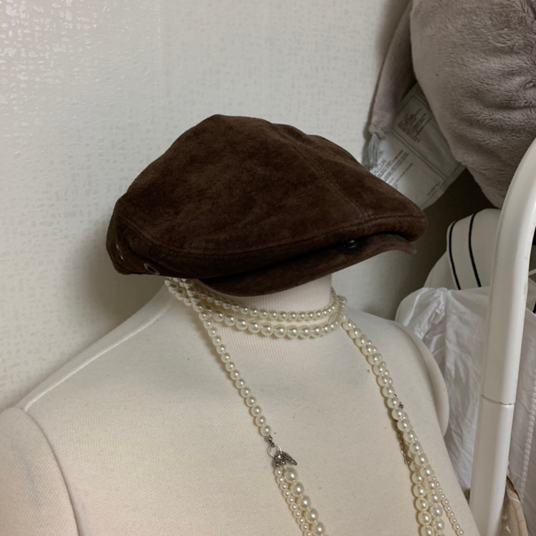 여성 베레모모자 팝니다 거의새것--2