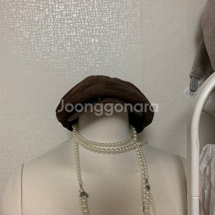 여성 베레모모자 팝니다 거의새것--3