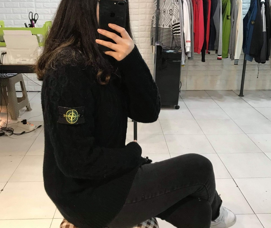 스톤아일랜드 꽈베기집업 95-100--1