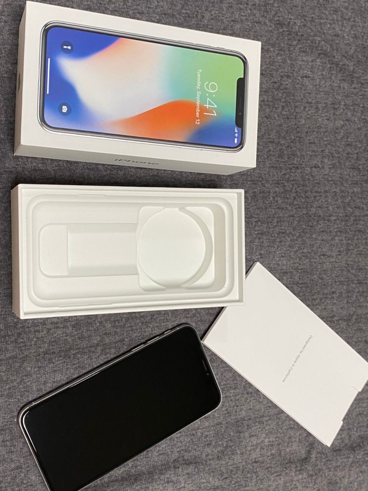 아이폰 X 256 실버 AA급 이미지