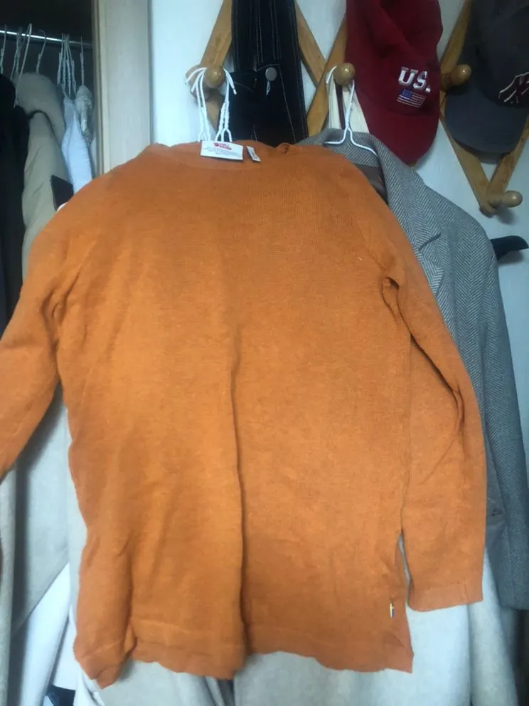 피엘라벤 오렌지니트 여성 xs새제품 이미지