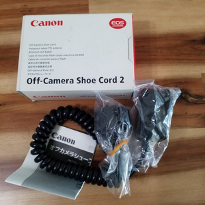 캐논 Off-Camera Shoe Cord 2 슈코드