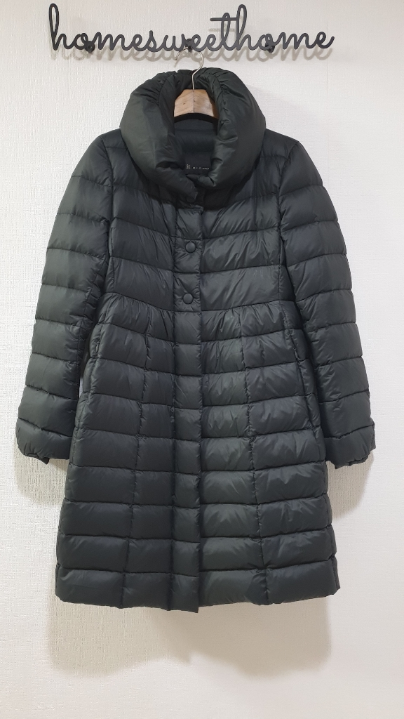 잇미샤 오리털 롱 패딩--0