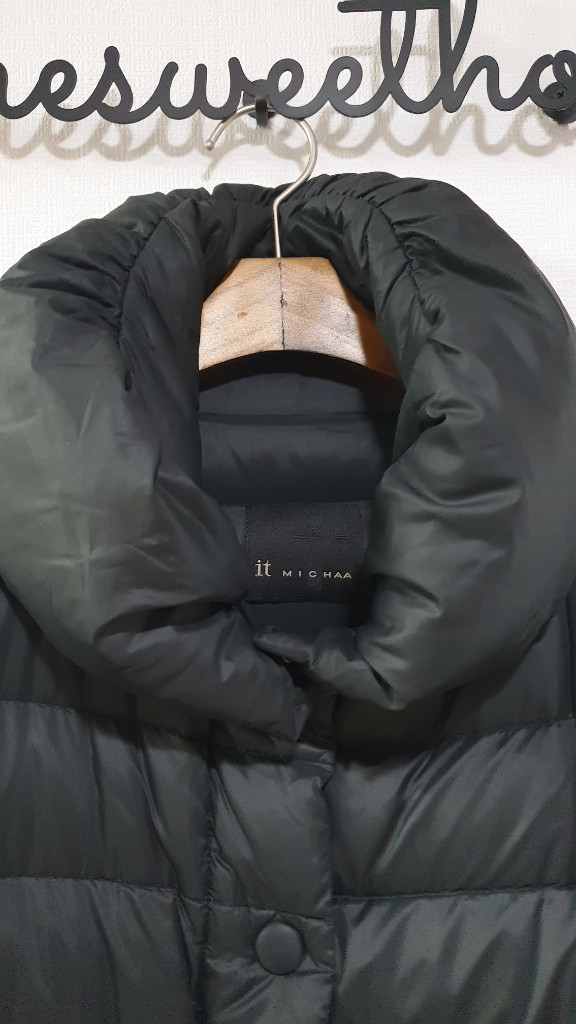 잇미샤 오리털 롱 패딩--1