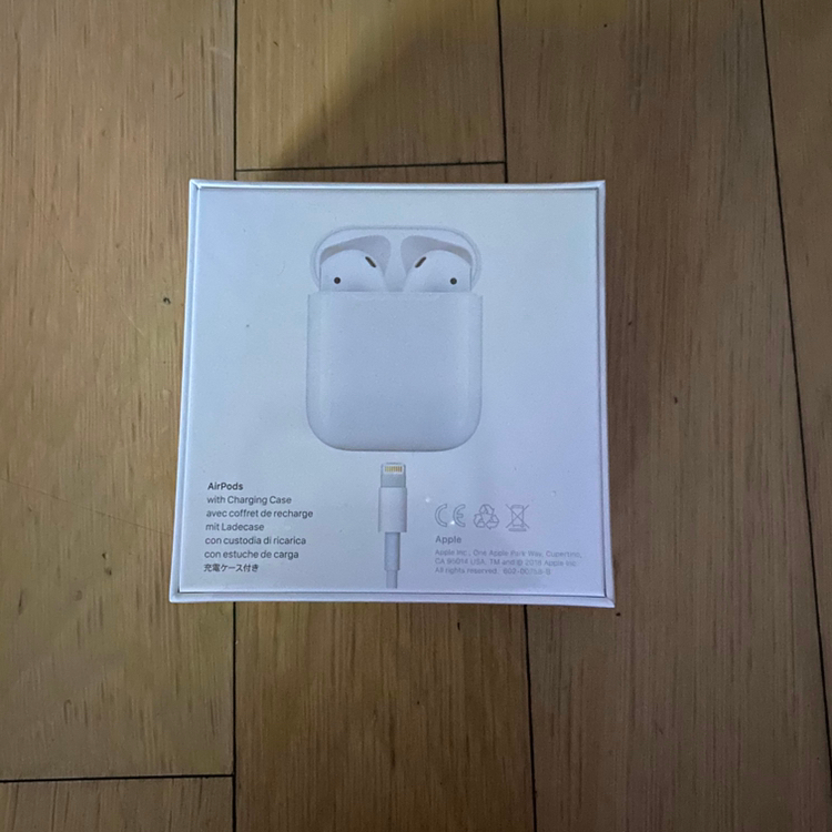 애플 정품 에어팟 2세대 유선충전--1