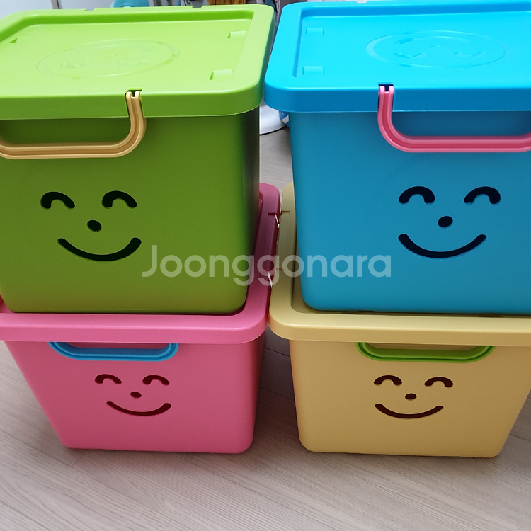 스마일 정리함 대형 40L 리빙박스 팝니다~^^--0