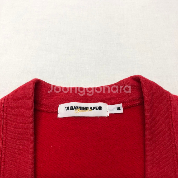 BAPE 베이프 패치 브이넥 가디건 (M)--3