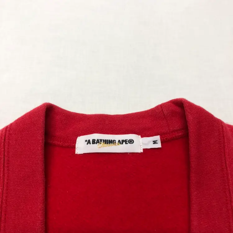 BAPE 베이프 패치 브이넥 가디건 (M) 이미지
