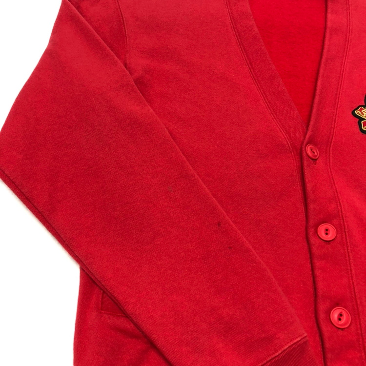 BAPE 베이프 패치 브이넥 가디건 (M)--4