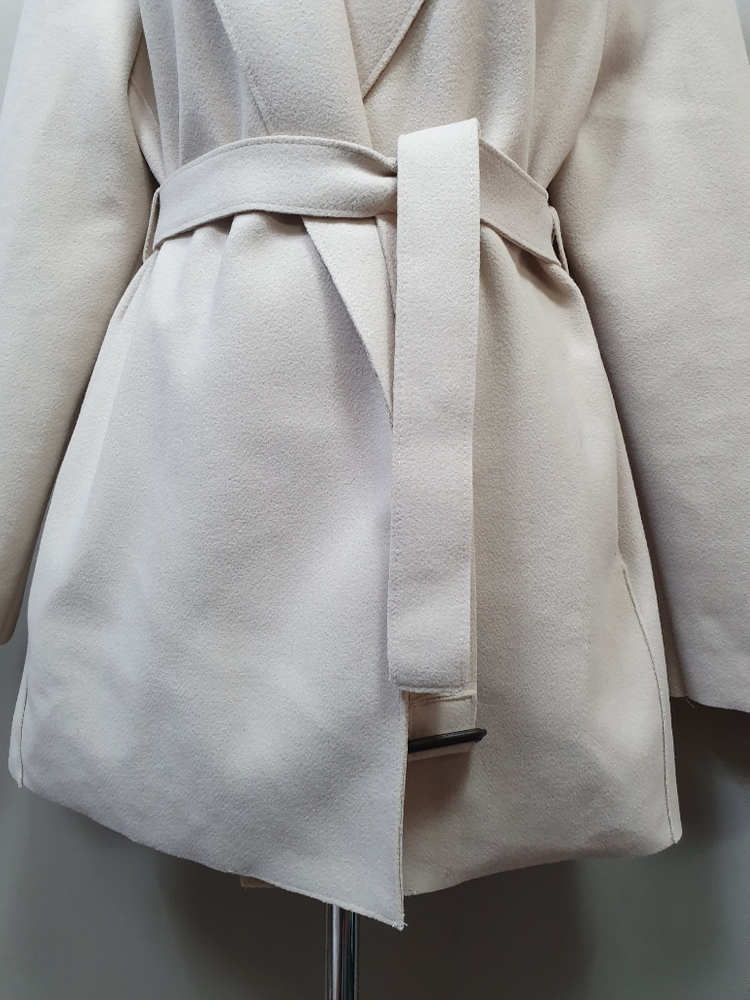 새상품)할인B3212 핸드메이드스타일 펠트지 코트--3