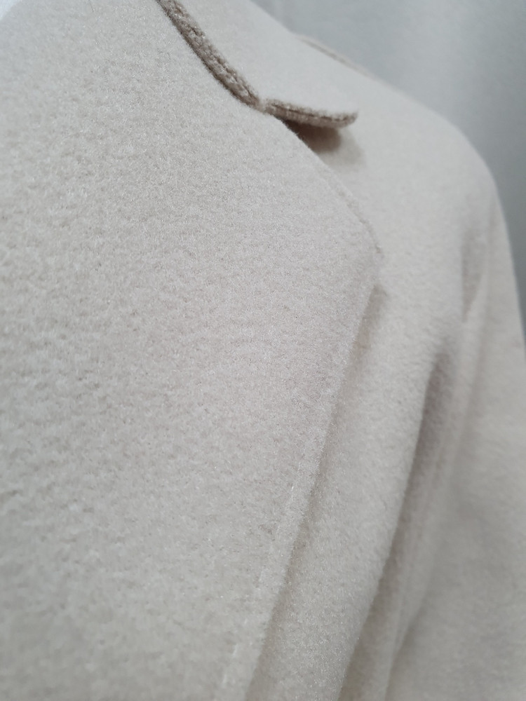 새상품)할인B3212 핸드메이드스타일 펠트지 코트--6