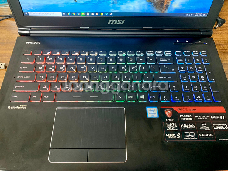 msi ge62-6qd cobrapro 게이밍 노트북--4