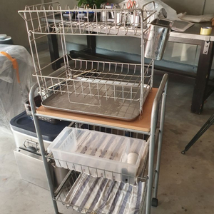 화분 설거지 헹거잡수납장