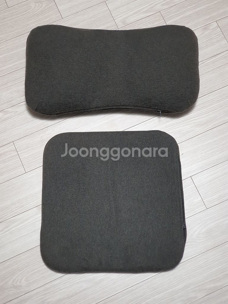 라텍스 허리받이+방석 세트(무한양품 제품)--1