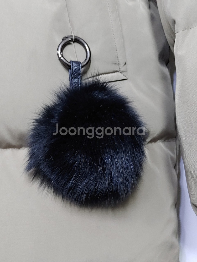 SOUP 폭스퍼 다운 롱패딩--2