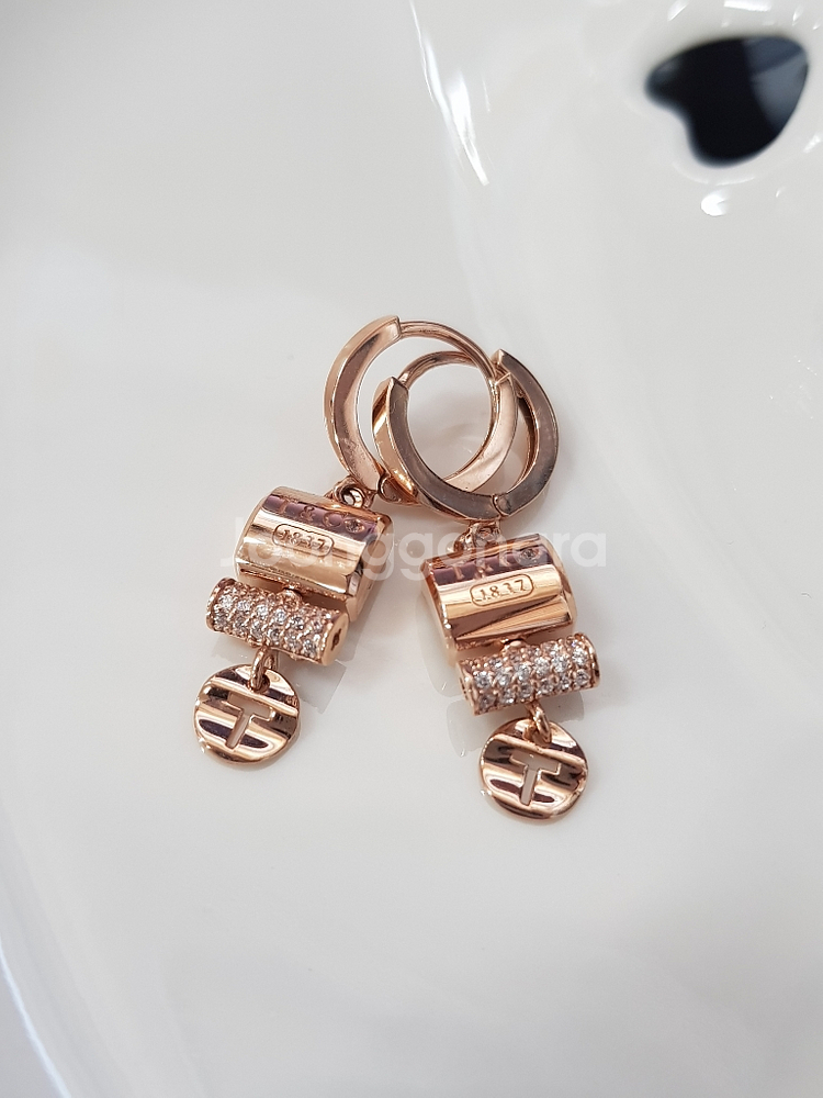 14k T귀걸이--2