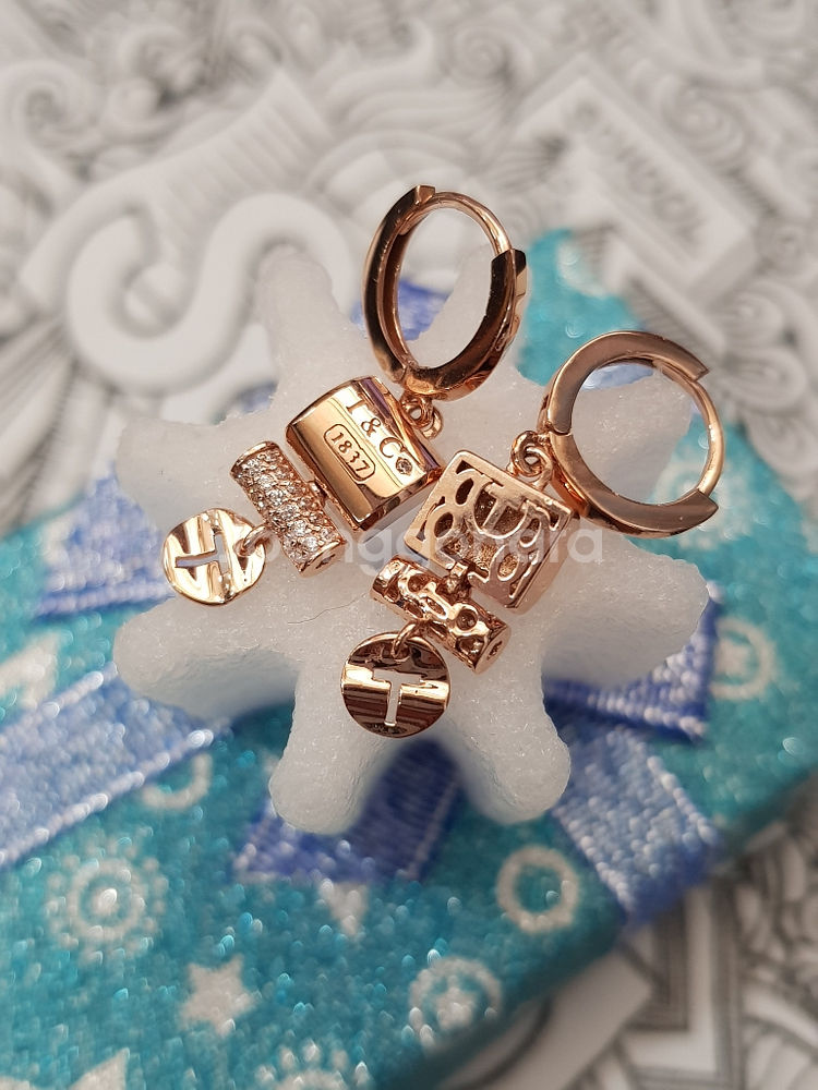 14k T귀걸이--7