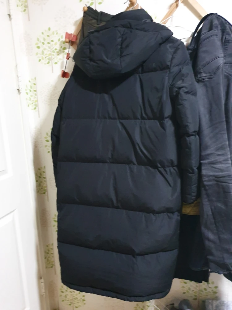 게스 구스다운 롱패딩(M) 이미지