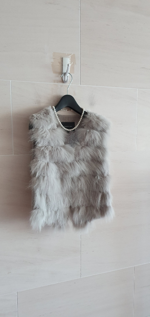 (정품) 머스트비 래빗,폭스 트리밍 니트 베스트--2