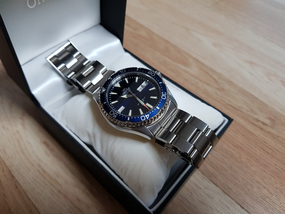 오리엔트 마코3 청판 시계 Orient Mako III 이미지