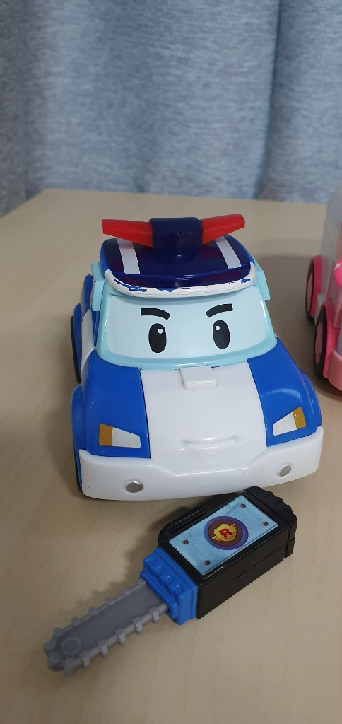 폴리 앰버 로이 헬리 변신장난감 이미지