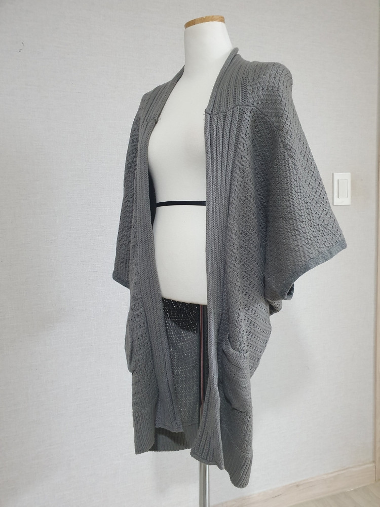 가오리핏 가디건--1