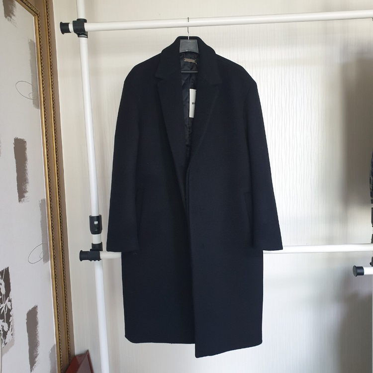 드로우핏 캐시미어 코트 black 사이즈m 원가17만원--3