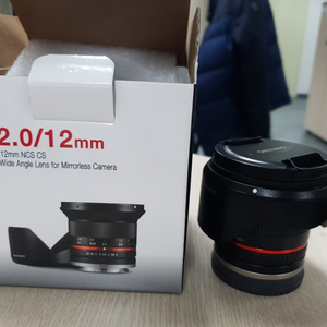 삼양 12mm f2.0 mf e마운트 sony렌즈