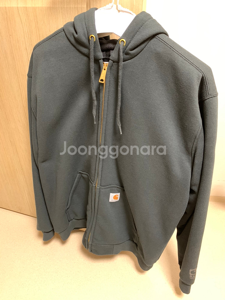 칼하트 써멀후드집업 블랙 M사이즈--0