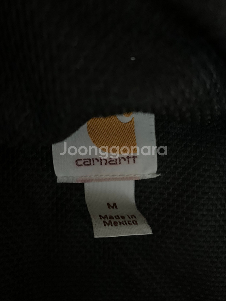 칼하트 써멀후드집업 블랙 M사이즈--2