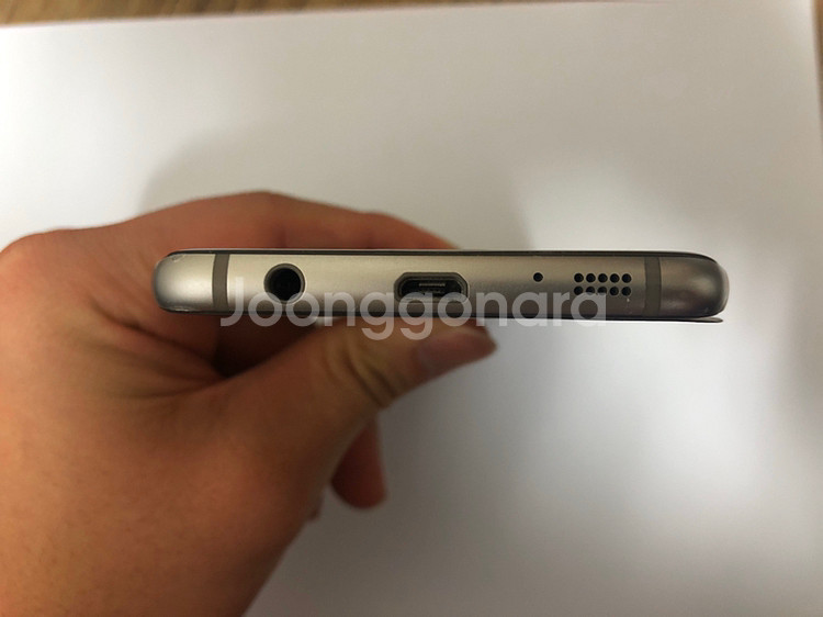 갤럭시S7엣지 64기가 골드--5