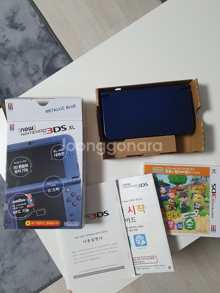 닌텐도DS XL 팔아요. 상태 A급, 충전기포함--1