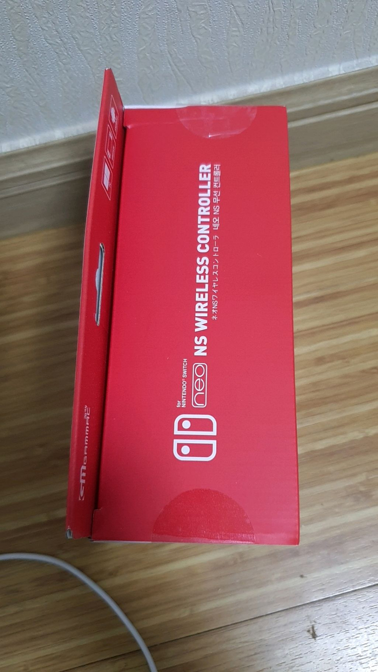 미개봉)닌텐도스위치 네오 무선컨트롤러 블랙--1
