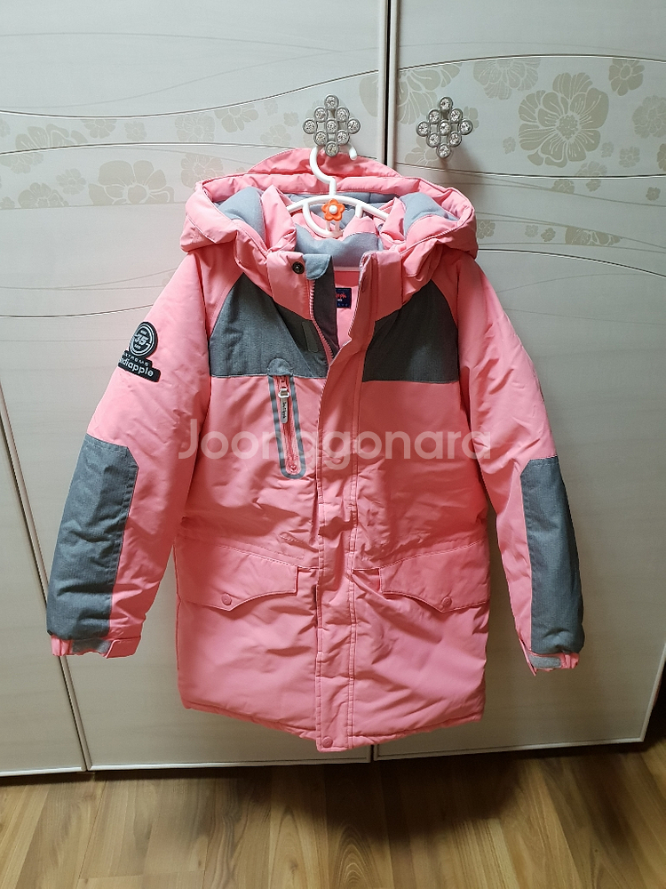 앤디애플 스키복 패딩상하세트 (7~9세) 택포--2