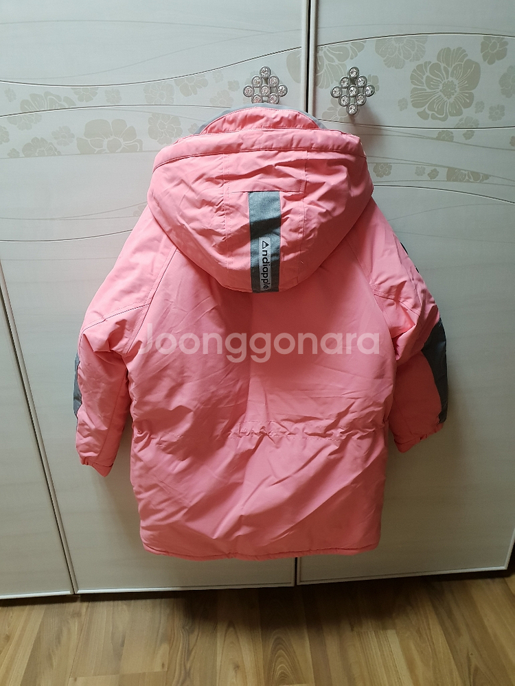 앤디애플 스키복 패딩상하세트 (7~9세) 택포--4